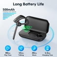 thumbnail image 2 of Auriculares Bluetooth New Bee m51 inalámbricos con funda de 500 mAh, 80 h, 2 of 7