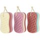 thumbnail image 1 of 3 Pieces Bath Sponge, Foam Loofah Sponge, Body Scrubber Shower Sponge for Women and Men, Large Size, No Disintegrated, No Mould, 1 of 4