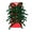 Army Green, variant on 6pcs Christmas Velvet Bows with Plush Balls for Xmas Tree Wreath Fireplace Decor, Green