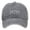 Grey, variant on Classic Letter Embroidery Dad Baseball Cap Washed Breathable Adjustable Relaxed Fit Sun Hat Black