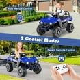 thumbnail image 2 of OLAKIDS 12V Ride on UTV, Battery Powered Off-Road Kids Electric Vehicles with Remote Control, Music, Horn, MP3, Lights, 3 Speeds, Soft Start, Ride on Truck for 3+ Boys Girls, 2 of 8