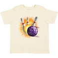 thumbnail image 3 of Inktastic Bowling Strike Boys or Girls Toddler T-Shirt, 3 of 5
