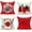 Red, variant on Christmas Throw Pillow Covers 16X16 Set of 4 Decorations Ornaments Holiday Outdoor Indoor Vintage Navidad Purple Decor for Home Couch Bed Sofa,Reindeer Marry Tree Joy