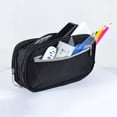 thumbnail image 4 of NIBOLOG Large Capacity Pen Bag Waterproof Canvas Three-layer Multi-use Pencil Bag for Home, 4 of 8