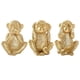 thumbnail image 1 of de estatuilla de resina para decoración del hogar, estatua de Animal pequeños sin maldad, adorno de escultura hecho a mano Baoblaze Figuras de monos, 1 of 8