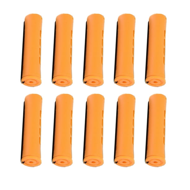 Seitruly Rizador de pelo de colores surtidos de peluquería de 48 piezas para cabello corto mediano Cuidado del cabello 1 amarillo seco 10 piezas Seitruly CE011428-25B