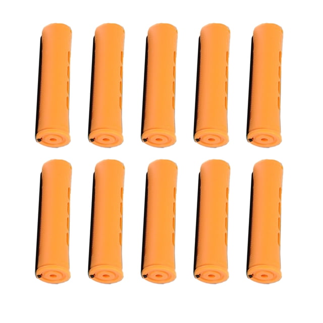 Vogacara Paquete de 48 rizadores de pelo para peluquería, estilo tonto, para pelo corto y medio Cuidado del cabello 1 amarillo seco 10 piezas Vogacara CE011428-25B