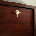 thumbnail image 3 of Zeckos Mid Century Modern Starburst Cast Iron Drawer Pulls Set of 6, 3 of 9