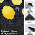 thumbnail image 3 of Yellow Lemon Blueberries DarkBlue Pattern Kitchen Rugs Sets Of 3,Kitchen Runner Rugs Non Skid Washable,Decorative Kitchen Floor Mats for Kitchen,Sink,Laundry,17"x30"+ 17"x47" + 17"x59", 3 of 6