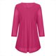 thumbnail image 3 of Karight Women's Fashion Printed T-shirt 3/4 Sleeves Blouse Round Neck Casual, 3 of 6