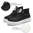thumbnail image 3 of Skate Shoes for Men High-Top Fashion Casual Sneakers Comfortable Walking Shoes, 3 of 7