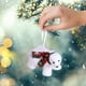 thumbnail image 3 of Adornos navideños Colgantes de oso blanco Adornos para el árbol de Navidad Colgantes Adornos navideños de muñecas Adornos navideños, 3 of 8