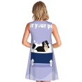 thumbnail image 2 of Bixox Robe Trapèze Sans Manches à Imprimé de Chien de Montagne Bernois Assis dans la Baignoire pour Femme avec Poches, Robe Débardeur Décontractée Longueur Genou pour l'Été-Xx-Grand, 2 of 7