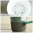 thumbnail image 4 of Leodye 1PCS Water Absorbent Root Control Plant Pot Detachable Plastic Planter Simple Design Cultivation Container for Pothos Indoor Green Plant Growing -4.92x4.92in, 4 of 7
