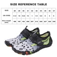 thumbnail image 3 of Zapatos de agua Beach Aqua Shoes Barefoot Wading Sneakers Outdoor Shoes (33 Black Grey), 3 of 4
