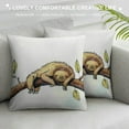 thumbnail image 3 of Nawypu  Sloth Pillow Covers, Christian Bible Matthew Throw Pillow Cover Funny Sloth Decor Bible Pillow Covers Gifts for Sloth Lovers Christian Girls, 3 of 5