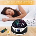 thumbnail image 5 of LINLIN Star Night Light Projector, Christmas Projector Lamp, 360 Degree Rotating LED Music Starry Lamp with Remote Control & Time Setting for Baby & Adults Bedroom, 5 of 9