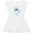 AA-White, variant on Cute Shark, Little Shark, Blue Shark, Sea Animal Girls Toddler Dress