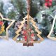 thumbnail image 4 of Árbol de Navidad de madera Colgante de madera, Regalos para niños Decoración navideña JAMW Sencillez, 4 of 4
