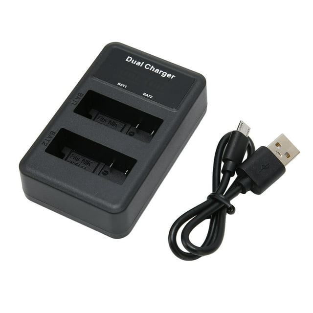 ENE Camera Battery Charger,USB Camera Battery Charger Dual USB Battery Charger Dual USB Camera Battery Charger Professional Grade