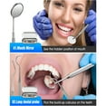 thumbnail image 4 of XIRQI Dental Tools,5 Pcs Professional Teeth Cleaning Tools Stainless Steel Dental Scaler,Mouth Mirror,Tarter Scraper,Tooth Pick,Tweezers,For Personal & Pet, 4 of 7