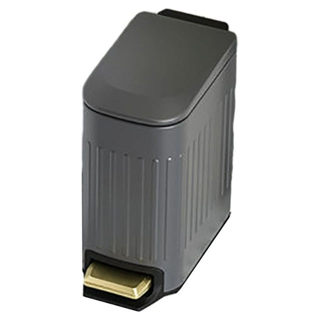 Bote de Basura Bearachild 6 L Acero al Carbono Gris Mate