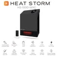 thumbnail image 4 of Heat Storm 1000 Watt Infrared Wall Mount Electric Heater, Gray, 4 of 9