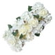 thumbnail image 2 of Fiudx Arreglo Floral de Seda, Decoración Floral Realista para Bodas, Elegante Decoración de Pasillos, Flores de Seda Duraderas, Realce Del Lugar de La Boda, Momentos Románticos de Celebración, Diseño, 2 of 6