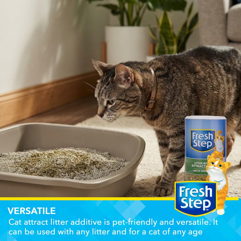Fresh Step Litter Box Attractant Powder, All Natural, 9 oz photo 4