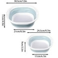 thumbnail image 3 of Oliegs Slippers Household Foldable Washbasin Portable Room Laundry Functional Storage Basin Christmas, 3 of 5