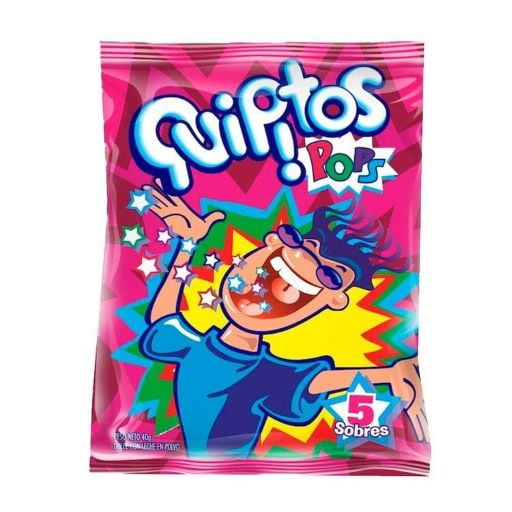 Quipitos (Pck of 4 5 count per pack) 20 total Colombian candy