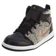 thumbnail image 1 of Jordan 1 Retro High GT Toddler's Shoes Black/Red Bronze 705324-022, 1 of 7