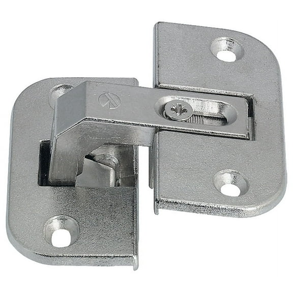 One Pie-Cut Corner Cabinet Door Metal Hinge with 78-Degree Opening Angle