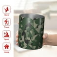 thumbnail image 5 of Camouflage 12oz Stainless Steel Coffee Mug – Double-Wall Insulated Cup with Spill-Resistant Lid, 360° Full-Print Design, Keeps Drinks Hot & Cold for Home, Office, Travel, Thanksgiving,Christmas, 5 of 5