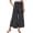 Black, variant on Women'S Wide Leg Palazzo Pants Elastic High Waisted Casual Flowy Beach Pants with Pockets Black XXXL