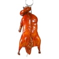 thumbnail image 3 of Stainless Steel Double Meat Hooks Roast Beef Turkey Bacon Shop Hanging Clasp BBQ Grill Hanger Cooking Tools, 3 of 8
