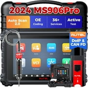 Autel Scanner MaxiSYS MS906 Pro Car Diagnostic Scan Tool Bi-Directional, All-System Diagnosis ECU Coding, 36+ Service, Upgrade of MS906BT/MK906BT/MS906TS/MS908