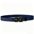 thumbnail image 5 of Belts for Men Quick Release Buckle Tactical Canvas Thick Wear Resistant Nylon Adjustable Climbing Work Strap Navy 130cm, 5 of 6