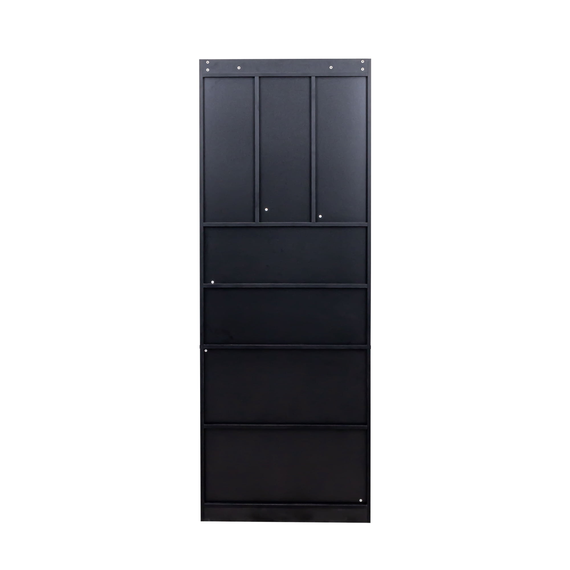 Euroco L-Shaped Corner Computer Desk for Home Office or Study desk, Study Modern Style Table with Drawers, Bookshelf & Hutch, 2-in-1 L-Shaped Design, Large Working Space,black