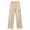 Pink, variant on Girls Solid Pants Casual Fall Winter Fleece Lined Multi Pocket Elastic Waist Straight Leg Sweatpants