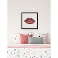 thumbnail image 5 of Parvez Taj Lips & Smudges Framed Wall Art, 5 of 6