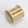 thumbnail image 1 of Bobina de alambre de cobre de oro de 18 quilates de color, material de bobinado hecho a mano para bricolaje, joyería, horquilla, joyería, alambre de cobre de forma especial, 1 of 6