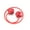 Red, variant on ULlife ME300S-BLK Child's Bluetooth Bone Conduction Headphone, Black
