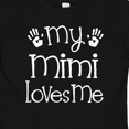 thumbnail image 4 of Inktastic My Mimi Loves Me Grandkids Boys or Girls Baby T-Shirt, 4 of 5