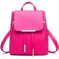 thumbnail image 1 of LHSHID Women Fashion Backpack Purse Cute Book Bags and Shoulder Bag PU Leather Travel bag, 1 of 7