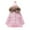 Pink, variant on QUYUON Toddler Baby Girls Winter Coat Infant Newborn Long Sleeve Outerwear Down Coat with Hood Full Zip Puffer Jackets Zipper Pockets Quilted Lightweight Hoodies Jacket 130