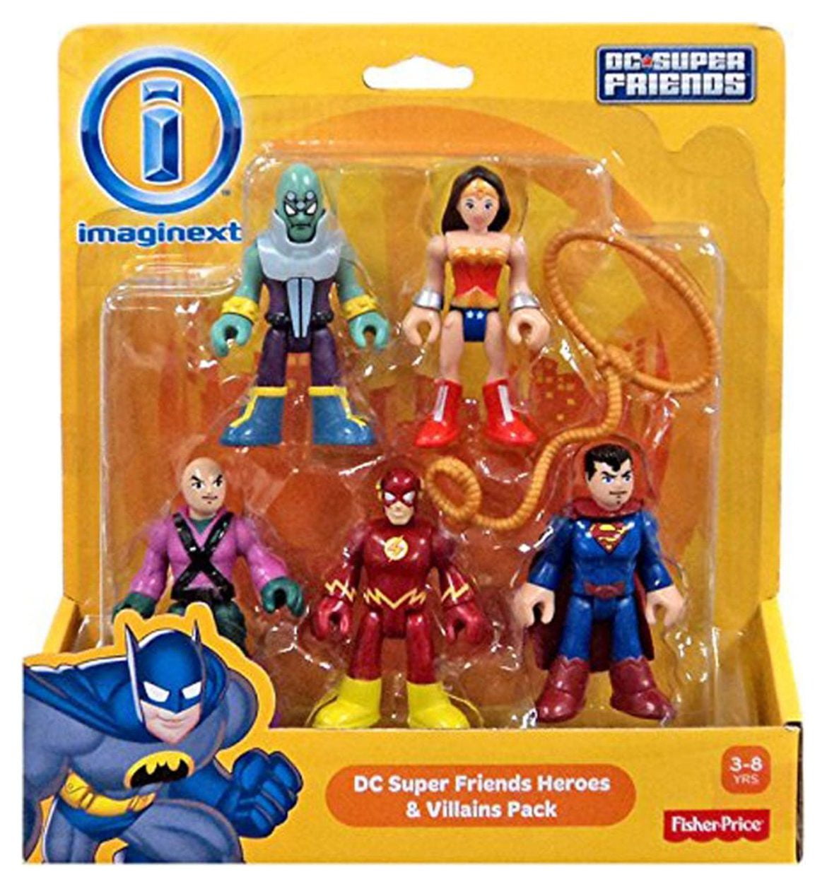 Fisher-Price Imaginext DC Super Friends Heroes & Villains Pack