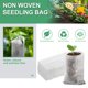 thumbnail image 4 of Bolsa de plantación 100 Uds bolsa de plántulas biodegradable bolsa no tejida biodegradable, 4 of 4
