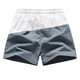 thumbnail image 3 of pstuiky Pantalones cortos para hombre, Pantalones cortos transpirables de color liso para hombre, informales, para vacaciones, con bolsillos Pantalones cortos de golf, 3 of 3
