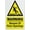 Warning Sign 2, variant on Polystyrene Plastic Recycling Sign Safe Sign, Signs Outdoor, 8"x12", Sign For Home, Business, Driveway Alert